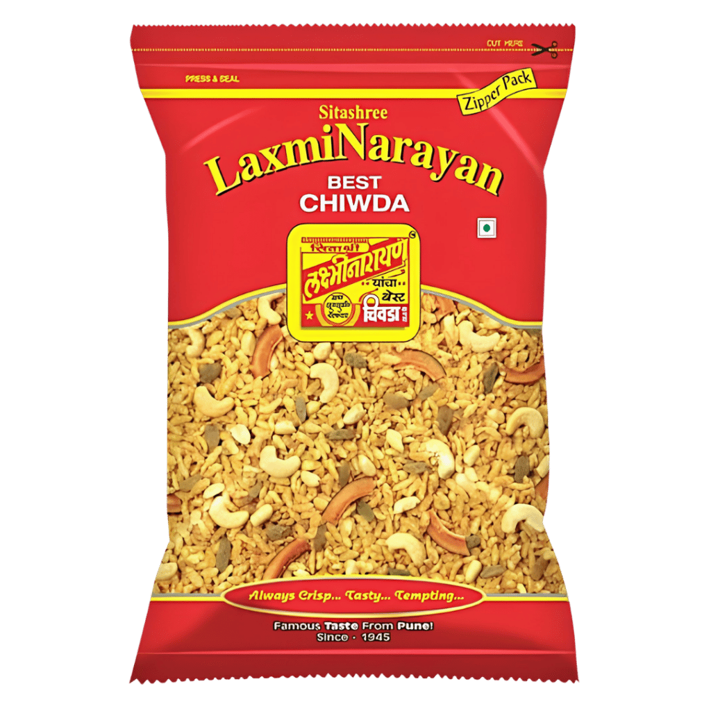 Laxmi Narayan Best Chiwda 400 g buy online USA - 1